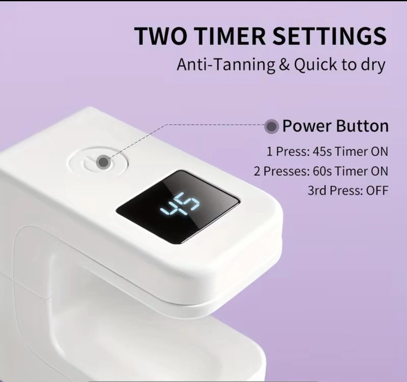 Mini UV LED Nail Lamp - photo 2