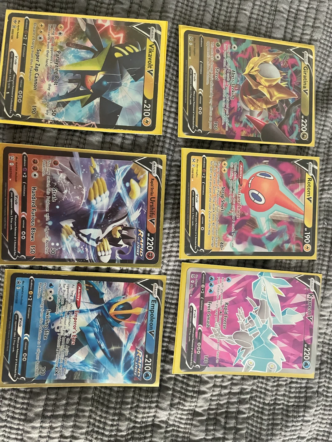pokemon cards and sleeves
