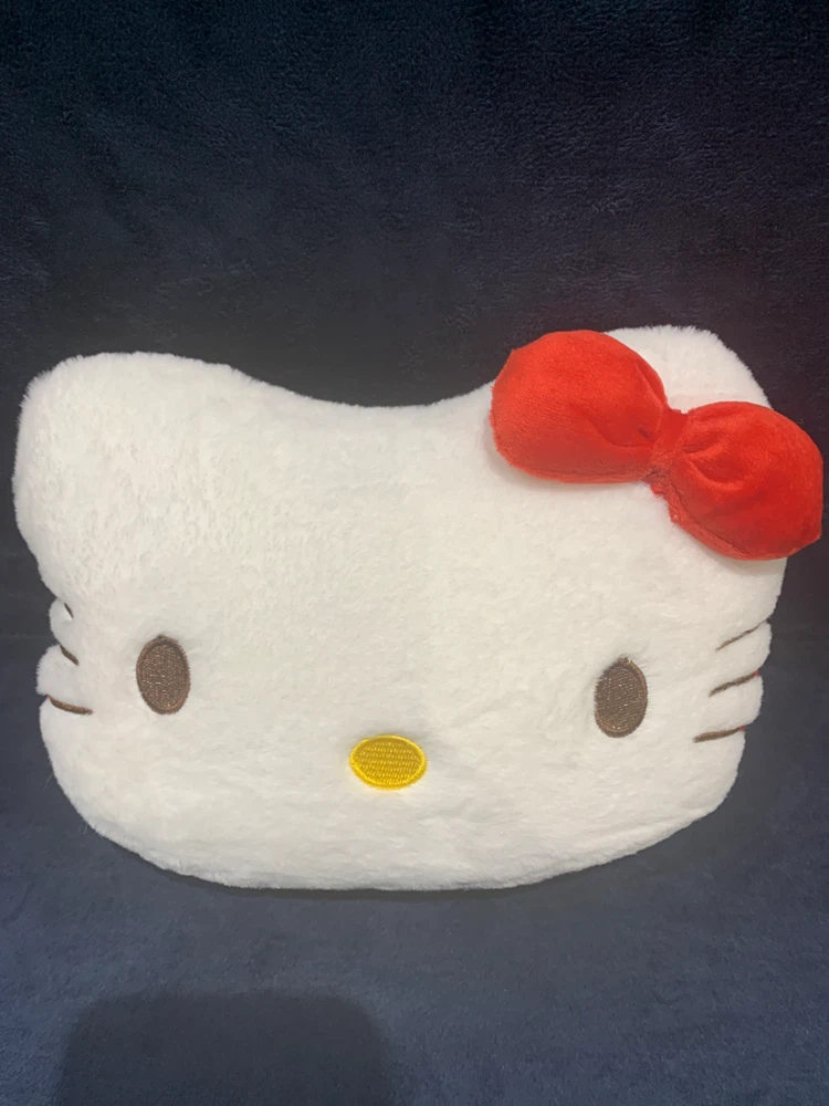 Hello Kitty Plush Headrest Pillow