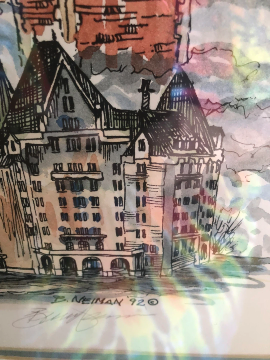 Framed "Canada West The Last Best West" Art Print by B. Neiman - photo 4