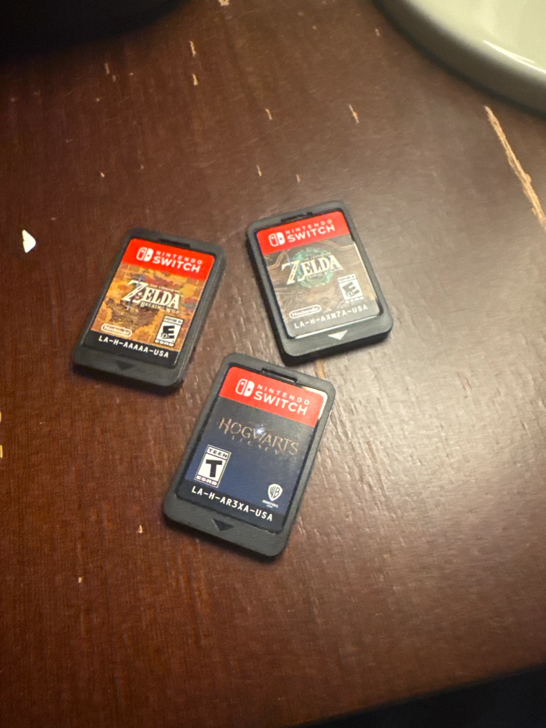 Nintendo Switch Games: Zelda BOTW, TOTK & Hogwarts Legacy