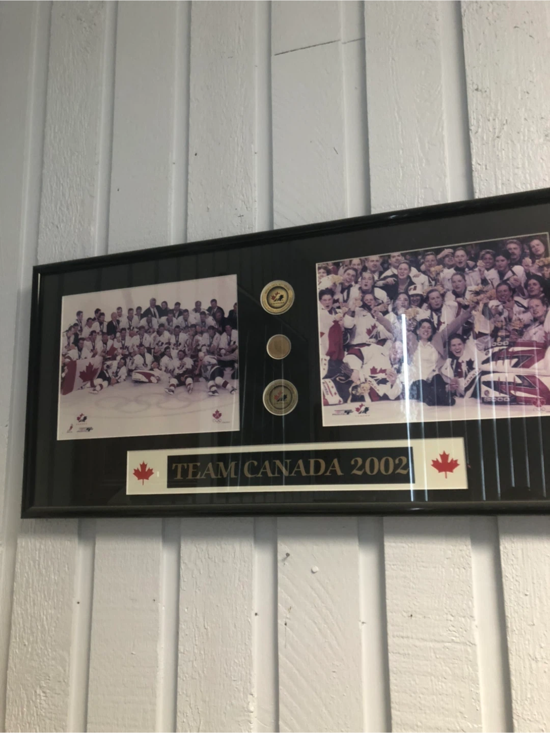 Team Canada 2002 Framed Photo Collage