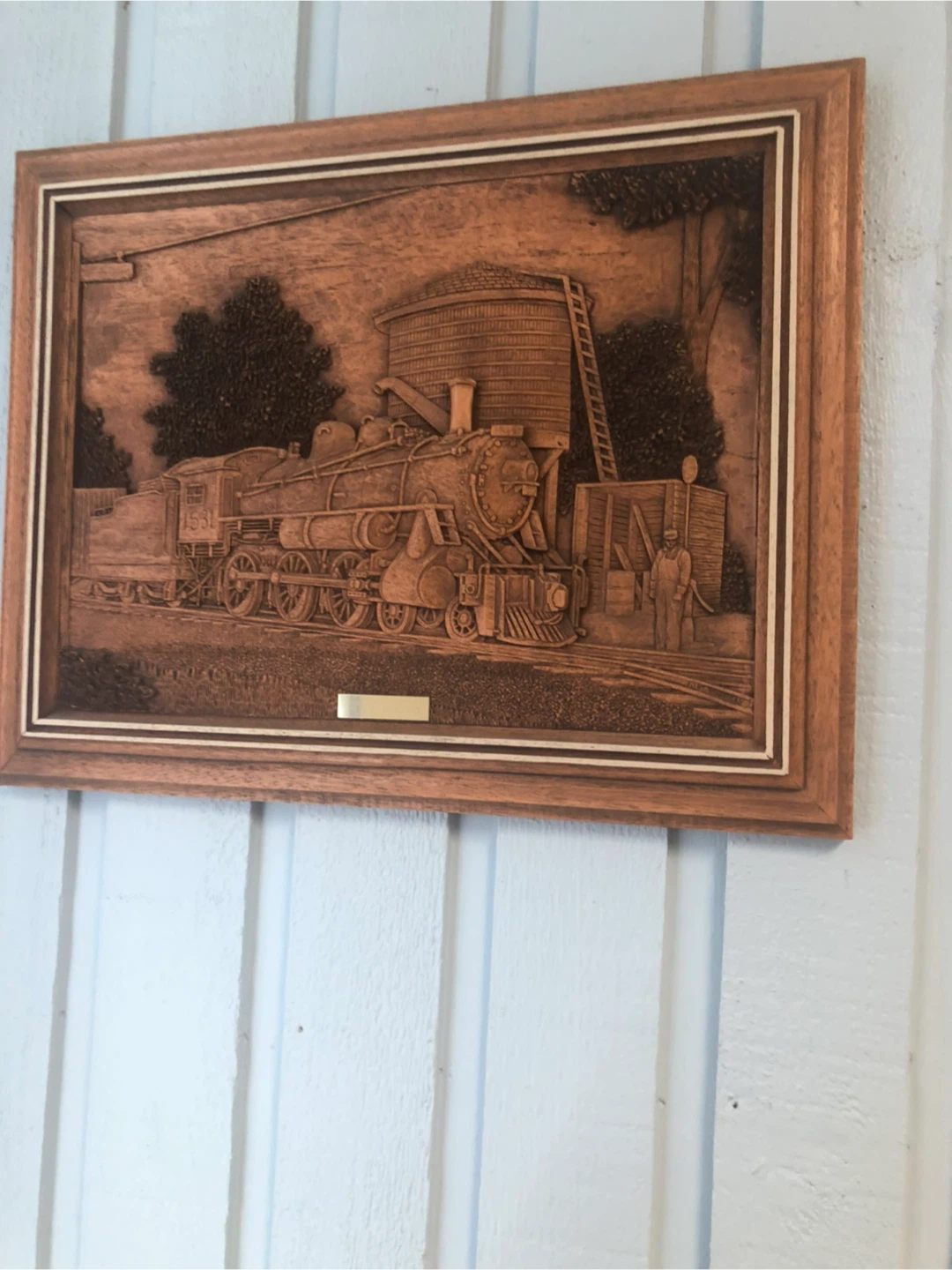 Creative Carvings "Wheat Country" Bas-Relief Wood Carving - photo 2