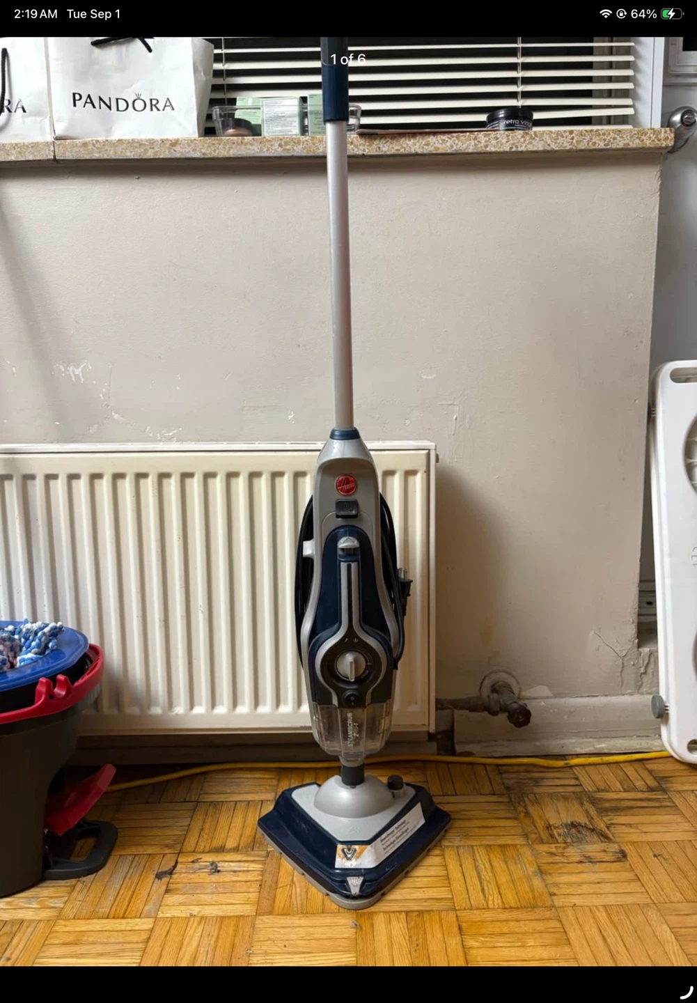 Hoover SteamScrub 2-in-1 Steam Mop