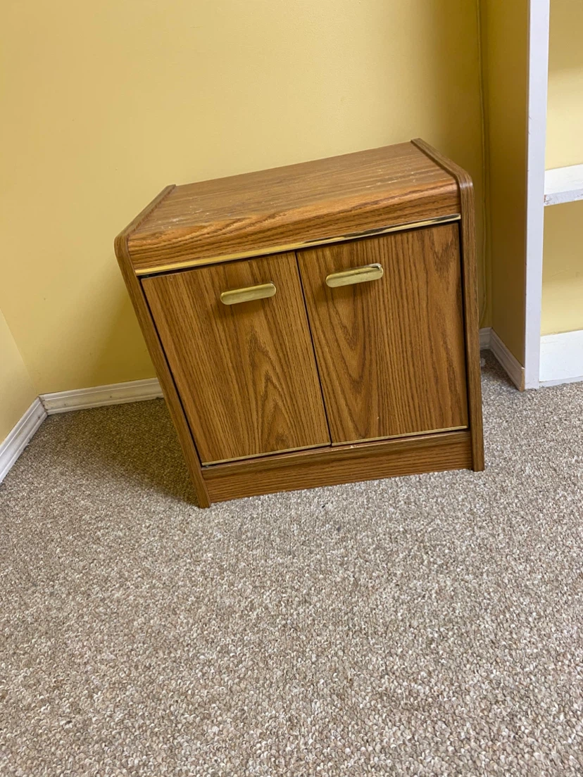 Wooden TV stand and side table Set - photo 2