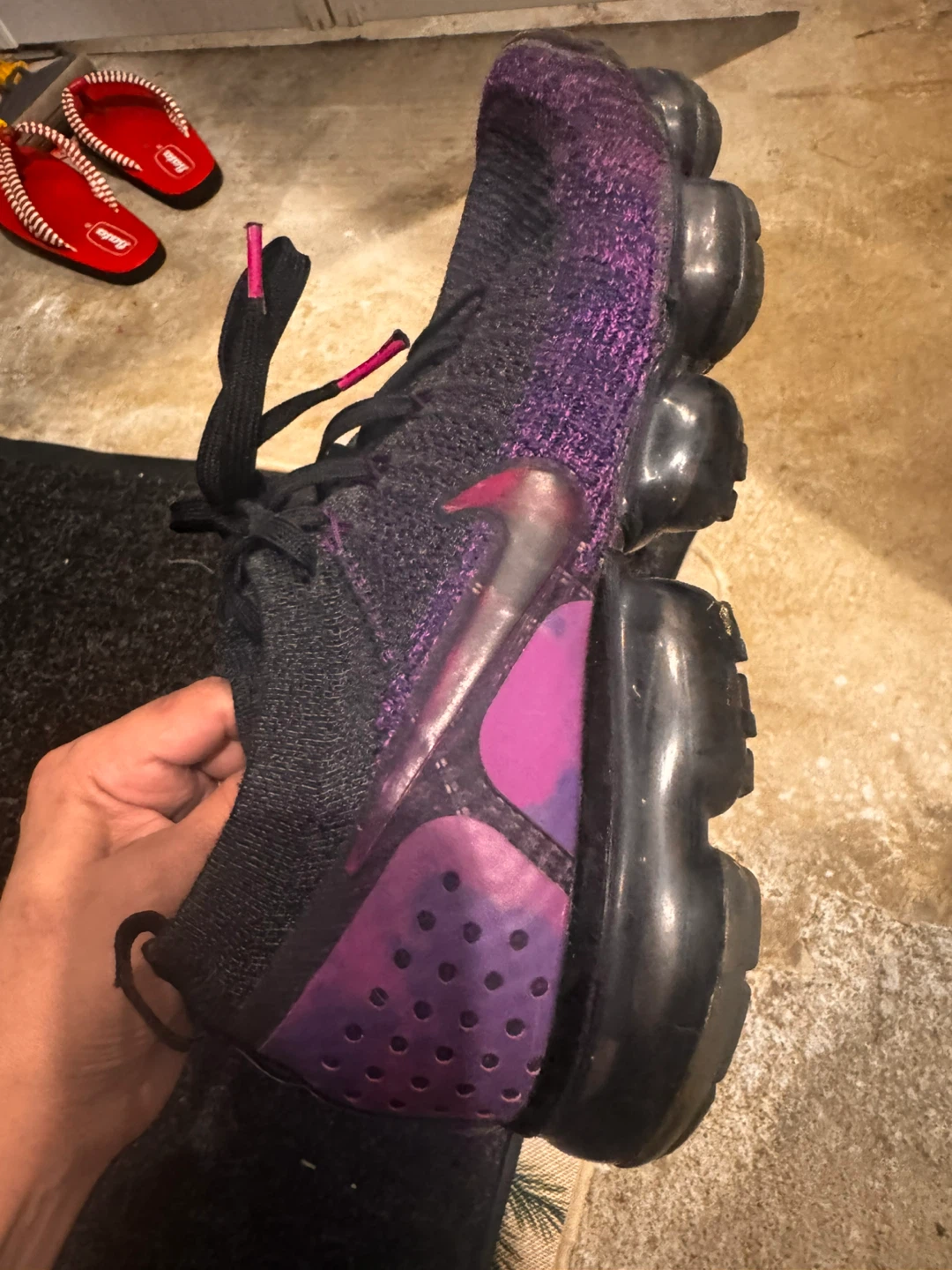 Nike Vapormax Flyknit Running Shoes - photo 3