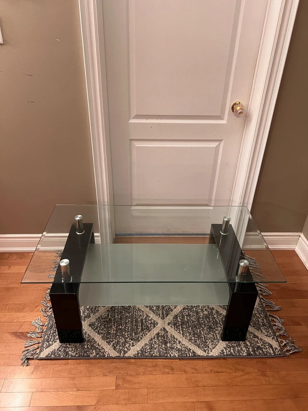 Modern Glass Coffee Table - photo 2