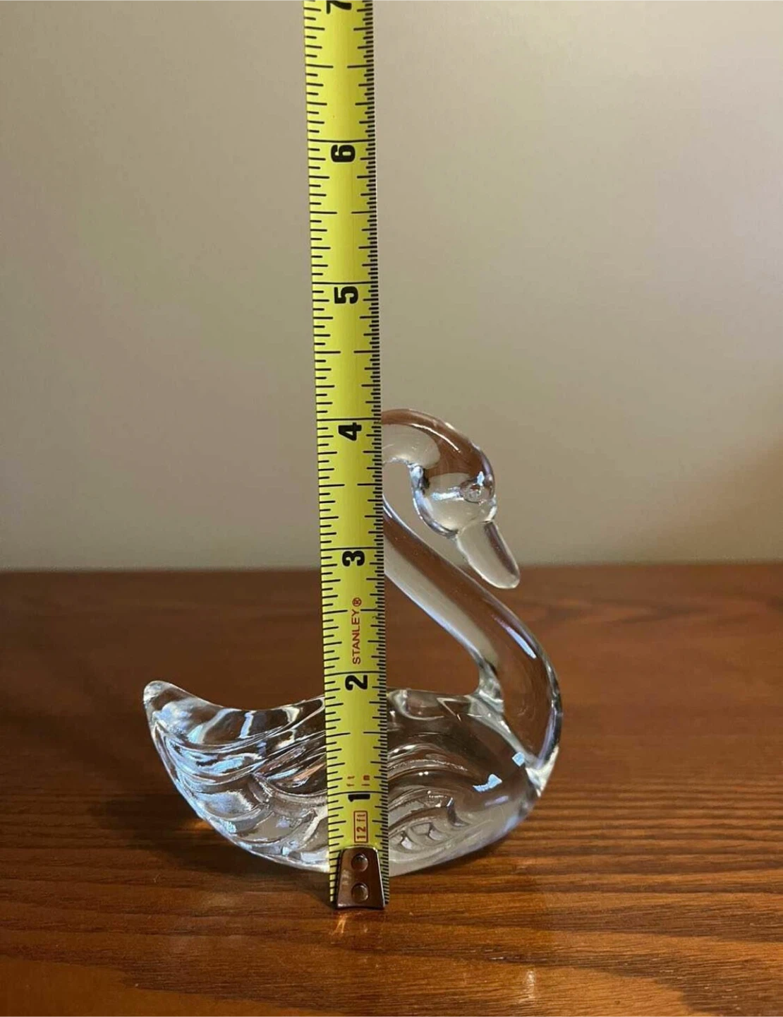 VINTAGE SWAN ART GLASS PAPERWEIGHT ORNAMENTS - photo 3