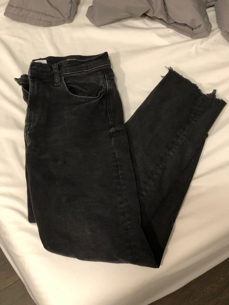 Kensie Slim Straight Jeans - Black