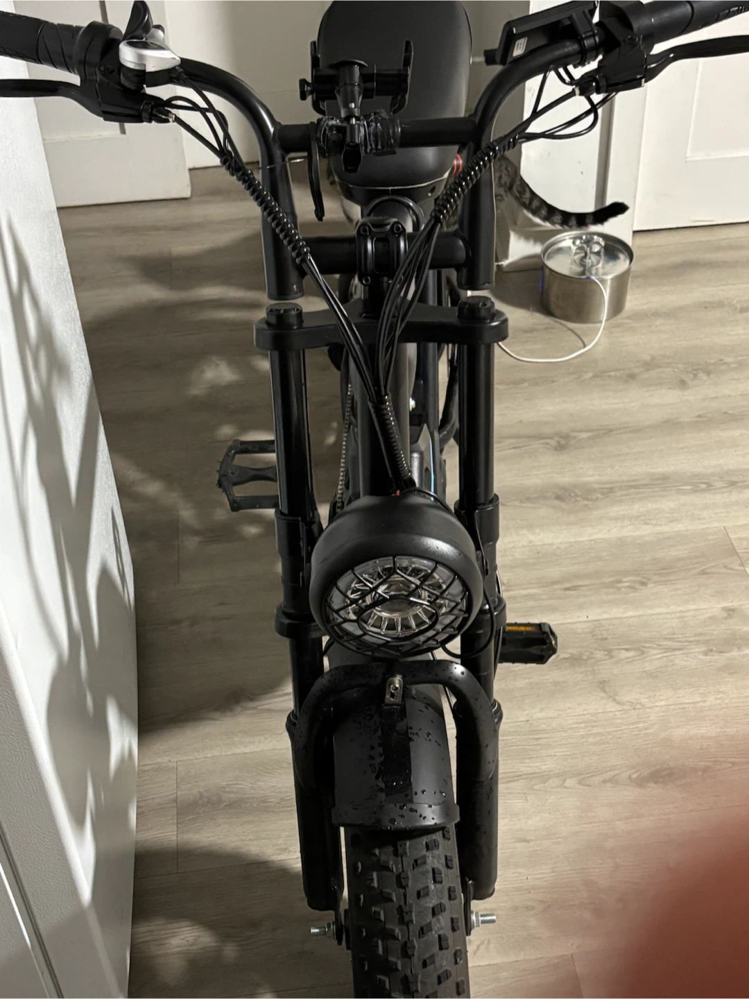 Black Electric Fat Tire Bike - photo 4