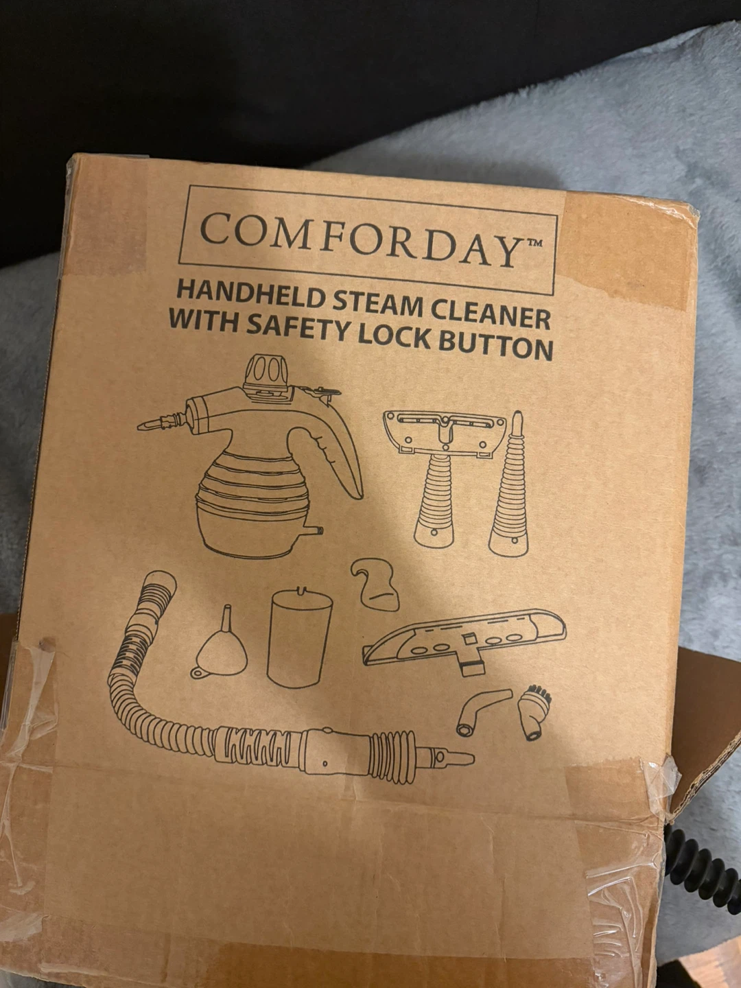 COMFORDAY Handheld Steam Cleaner with Accessories - photo 3