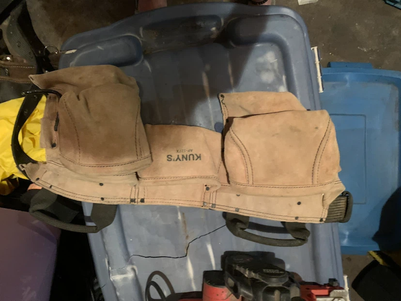 Kuny's Leather Tool Belt and Pouches
