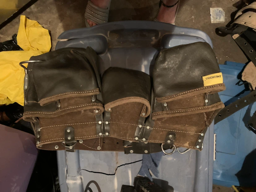 Kuny's Leather Tool Belt and Pouches - photo 4