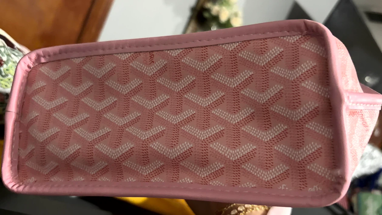 Goyard Anjou Mini Tote Bag Pink - photo 4