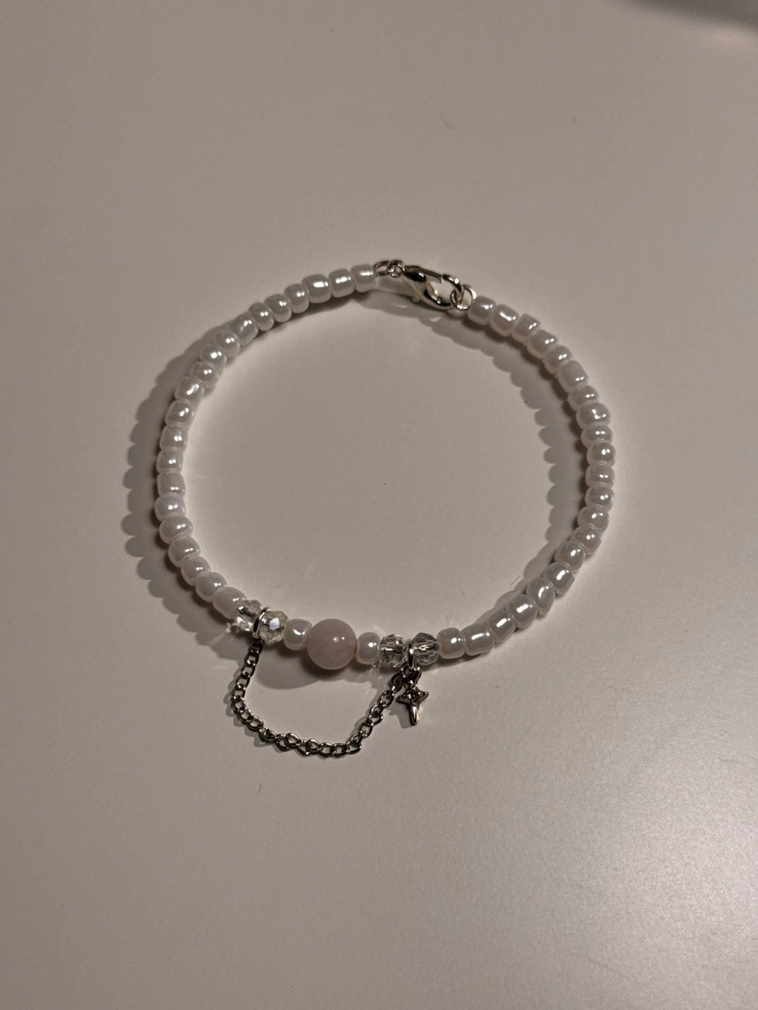 Beaded Bracelet with Charm