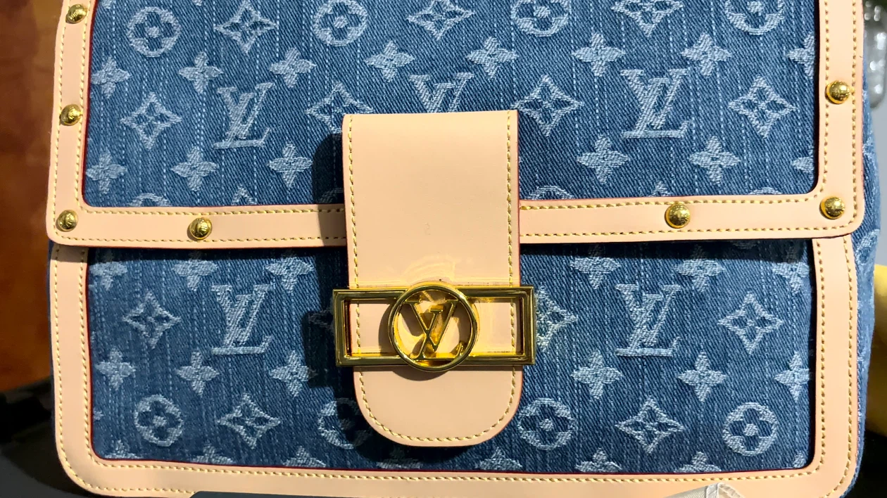 Louis Vuitton Monogram Denim Shoulder Bag
