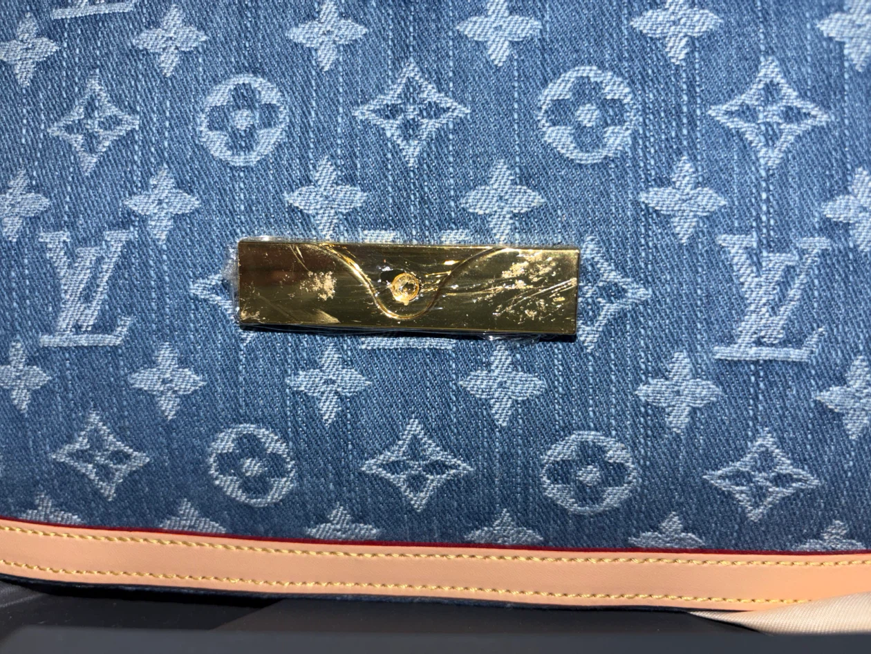 Louis Vuitton Monogram Denim Shoulder Bag - photo 2