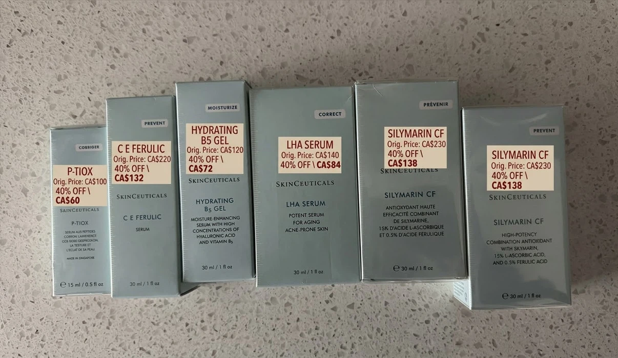 40% OFF SKINCEUTICAL PRODUCTS