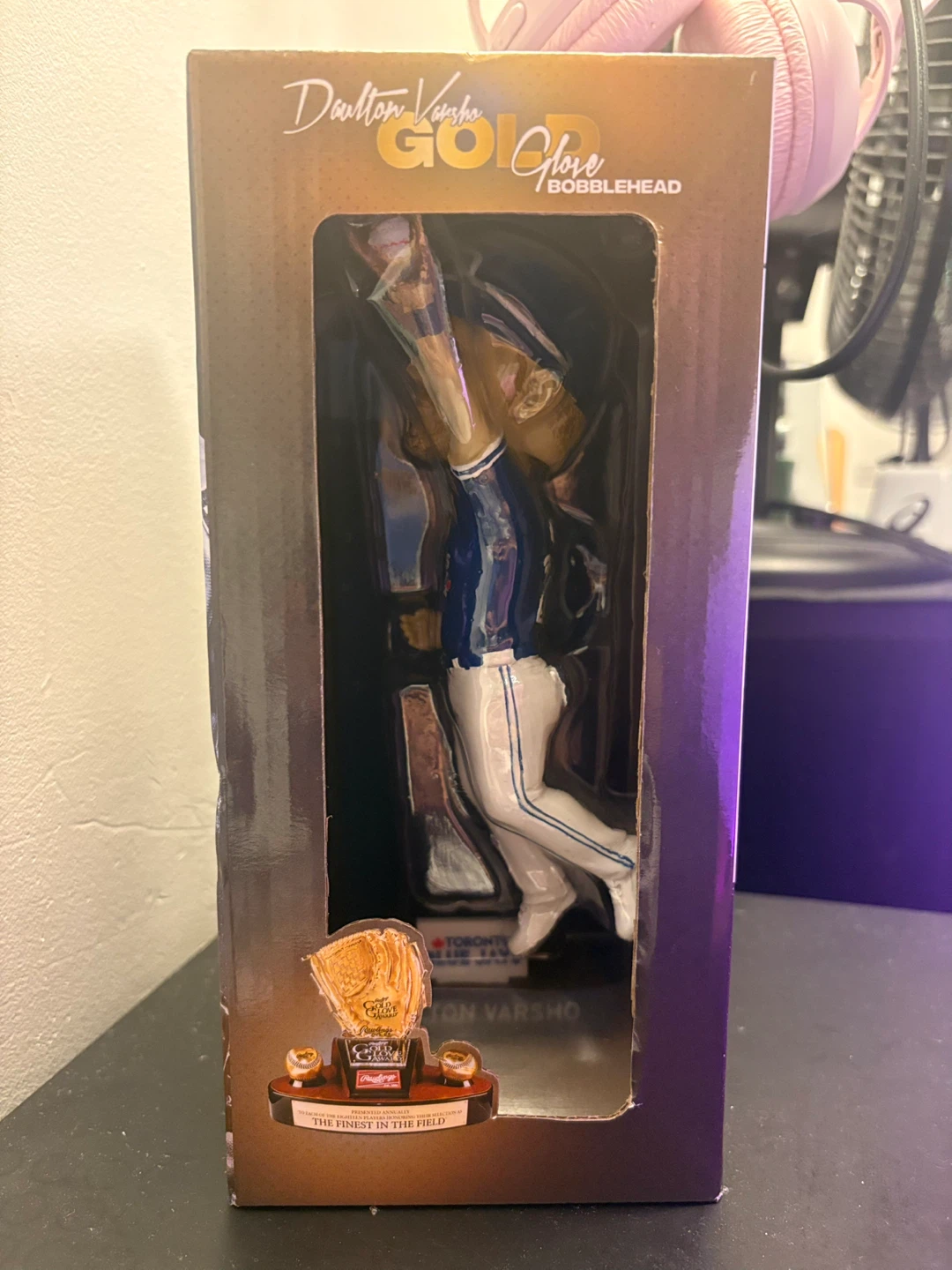 Daulton Varsho Gold Glove Bobblehead - photo 4