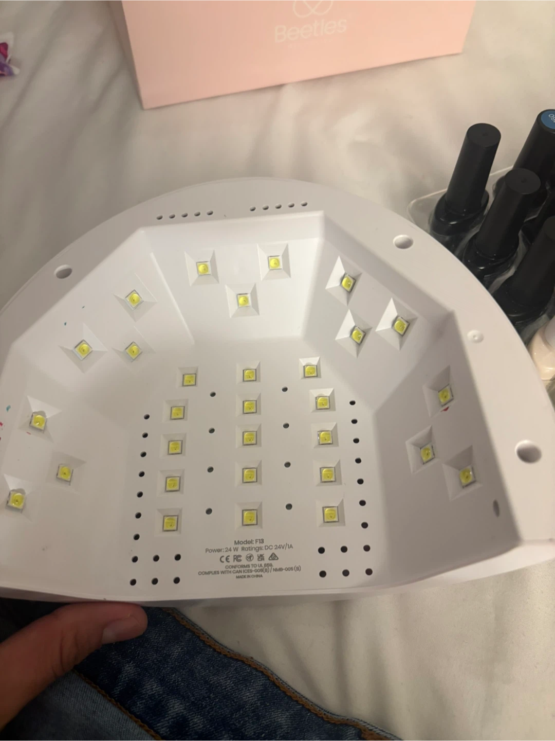 Beetles UV/LED Nail Lamp with Gel Polish Set - photo 5