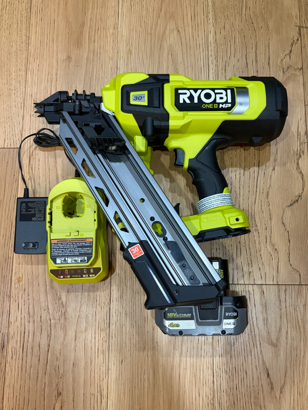 Ryobi ONE+ HP 18V Cordless Brad Nailer Kit