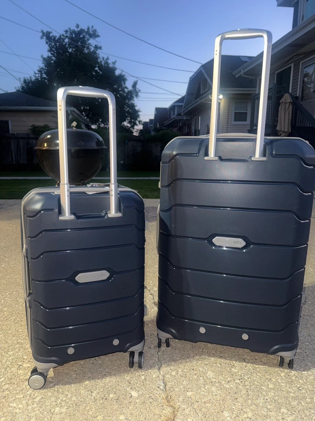 Samsonite Freeform Spinner Luggage Set - Navy - photo 2