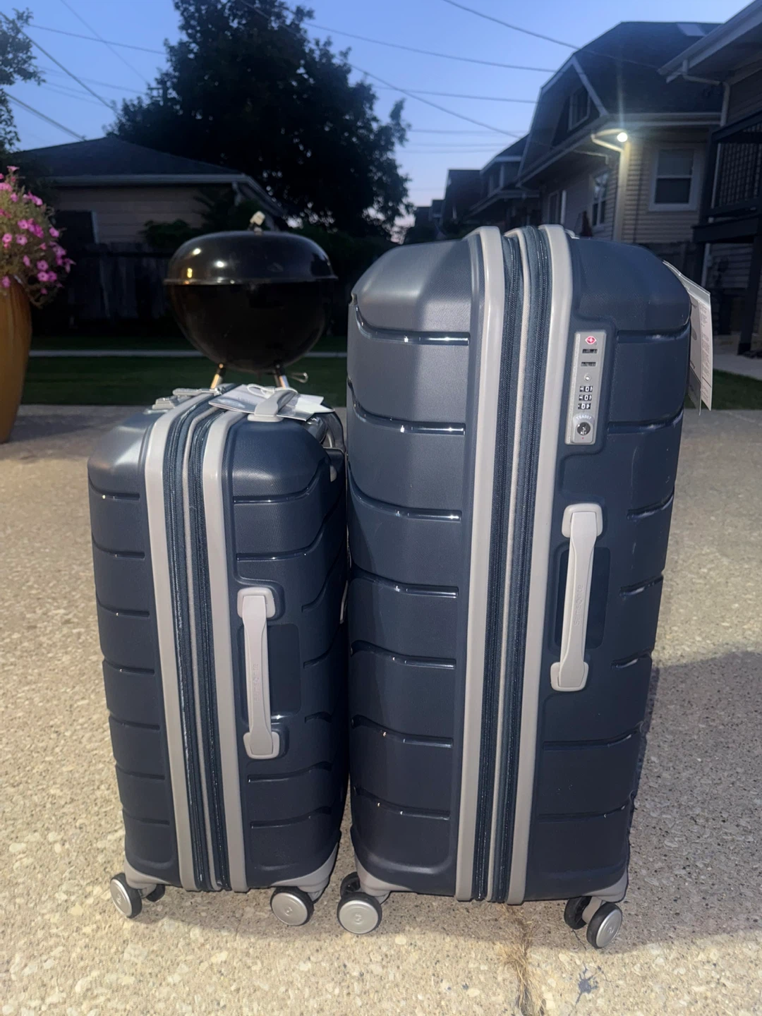 Samsonite Freeform Spinner Luggage Set - Navy - photo 5
