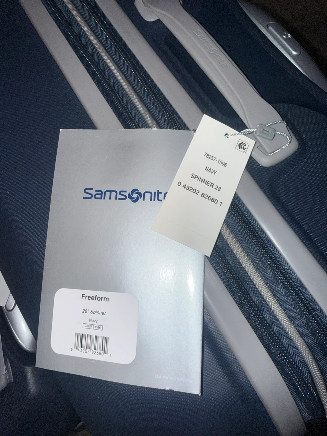 Samsonite Freeform Spinner Luggage Set - Navy - photo 3