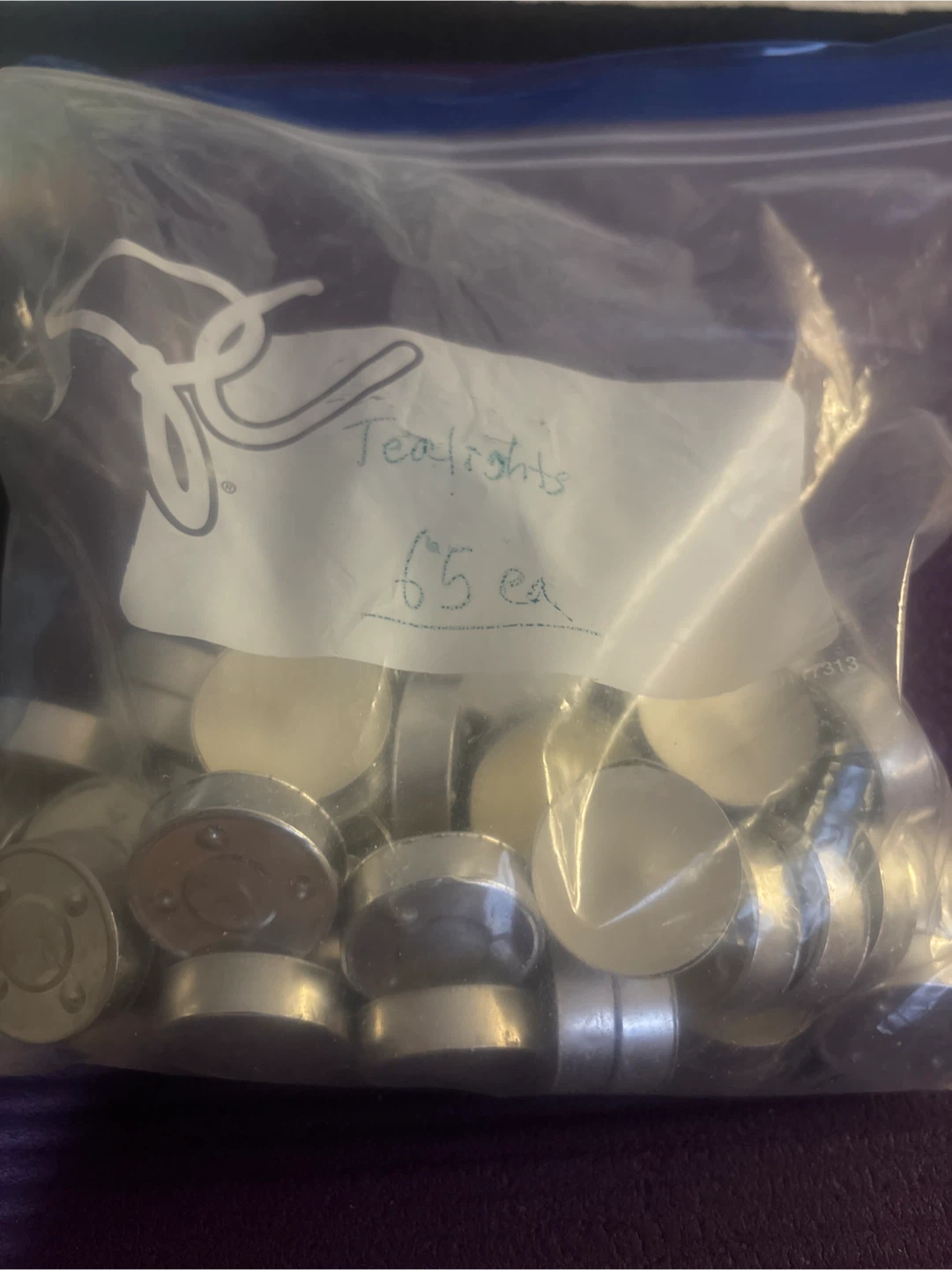 Unused] 65 PC Tealights