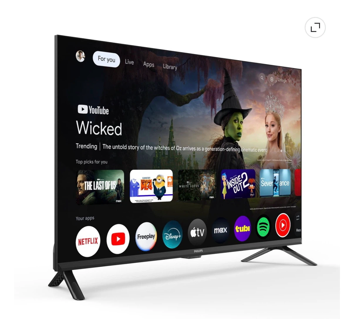 Philips 32” HD Google TV - photo 2
