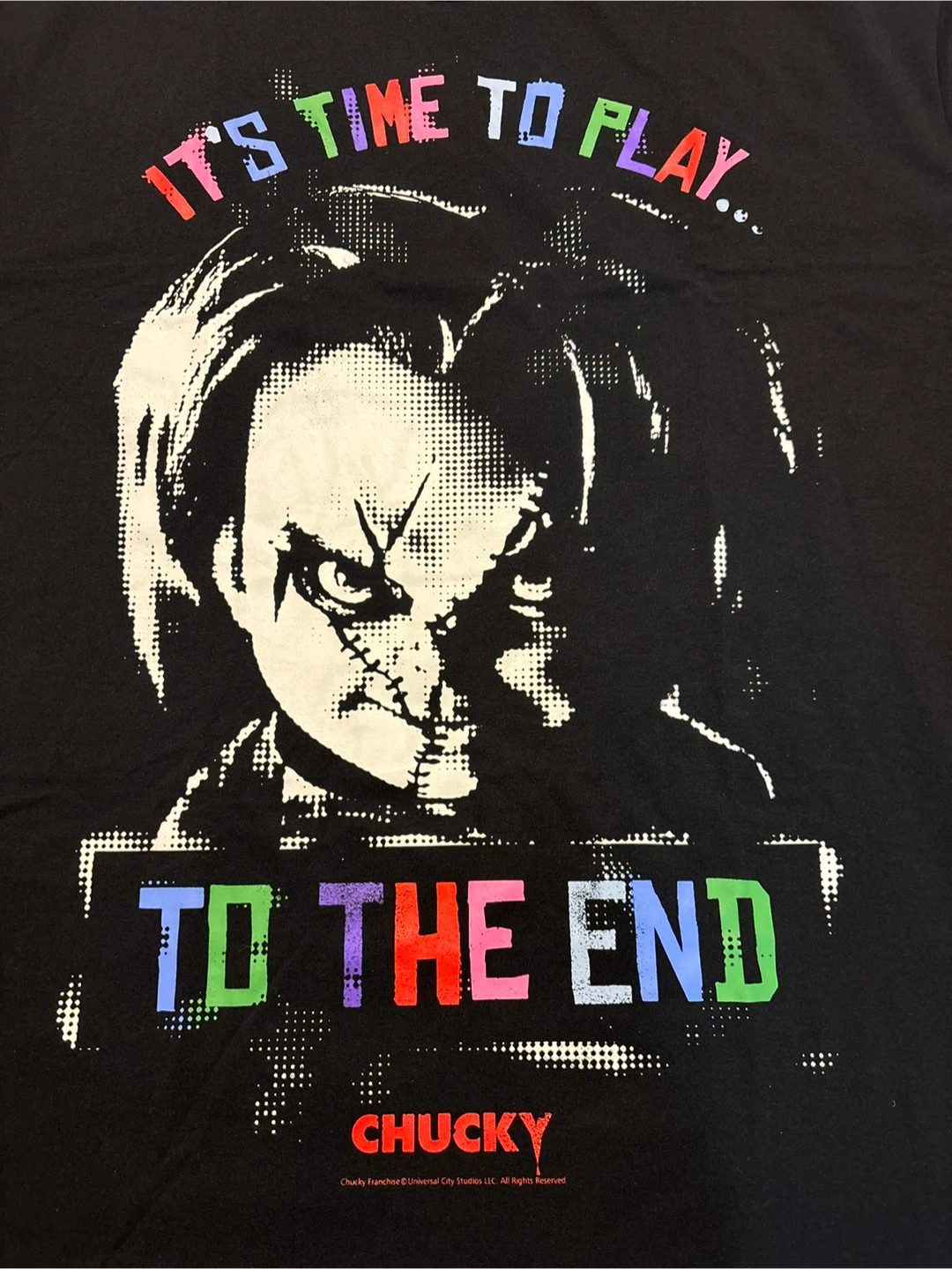 Chucky "It's Time to Play" T-Shirt XL - photo 2