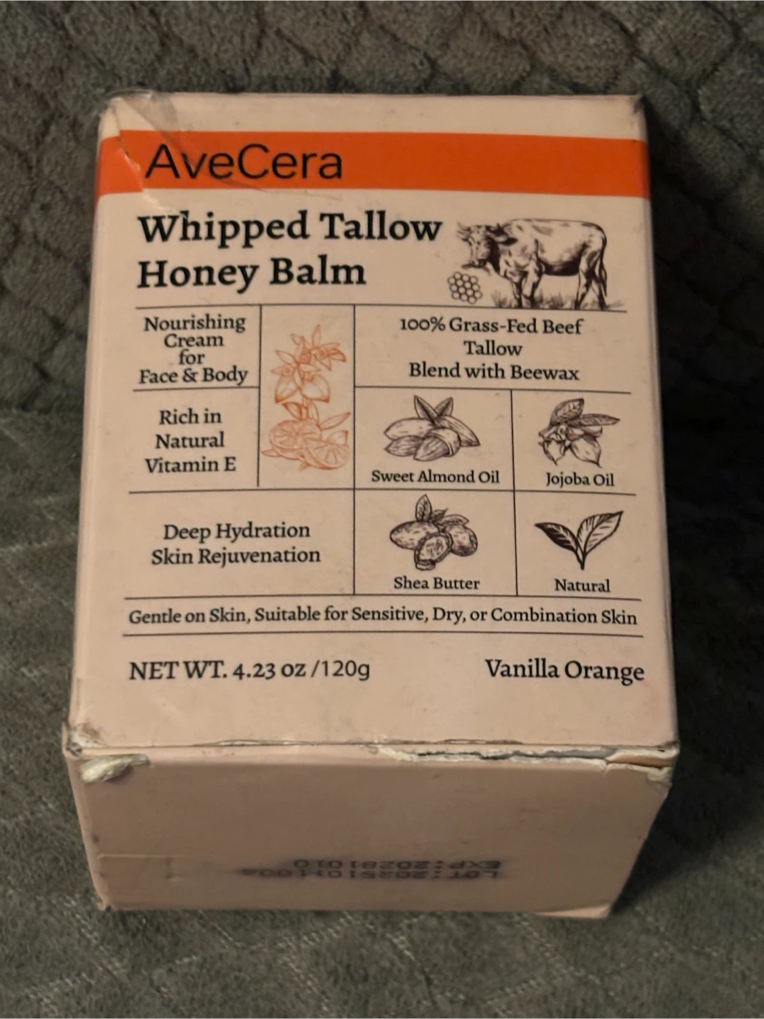 AveCera Whipped Tallow Honey Balm
