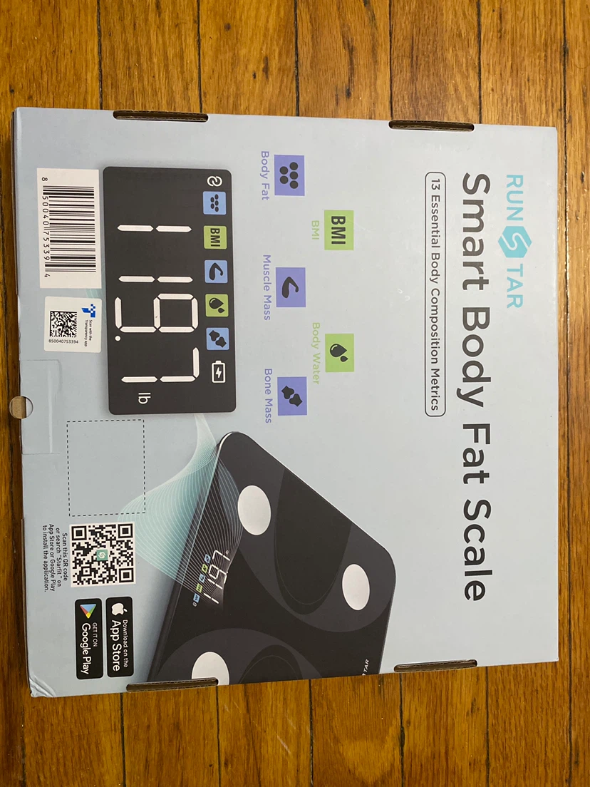 RUNSTAR Smart Body Fat Scale - photo 2