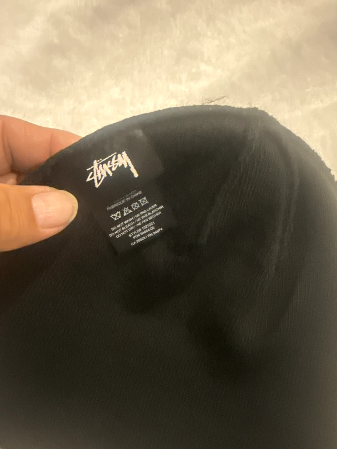 Stussy Black Knit Beanie - photo 3