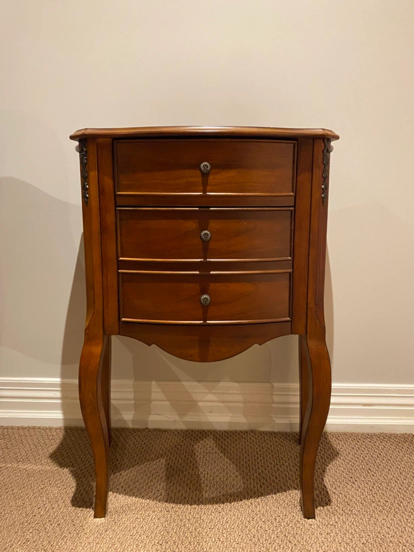 Bombay company ~Three-Drawer Accent Table - photo 2
