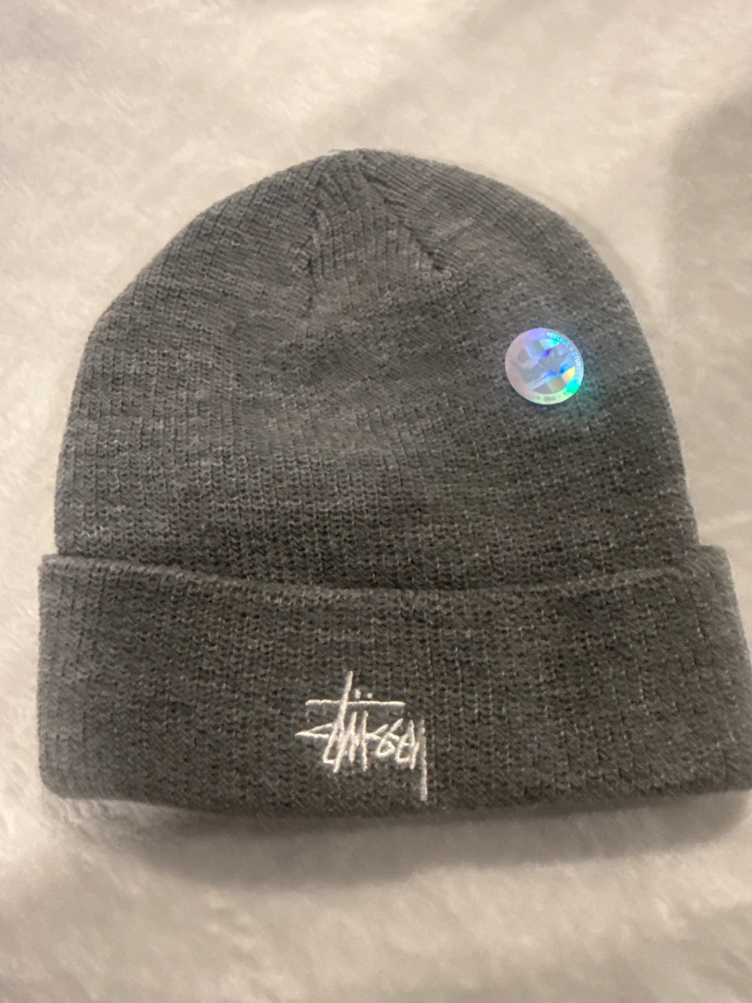 Stüssy Grey Beanie