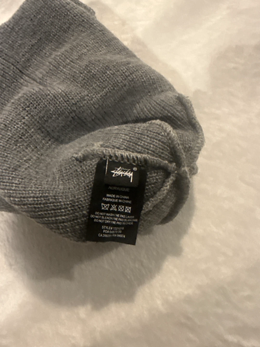 Stüssy Grey Beanie - photo 3