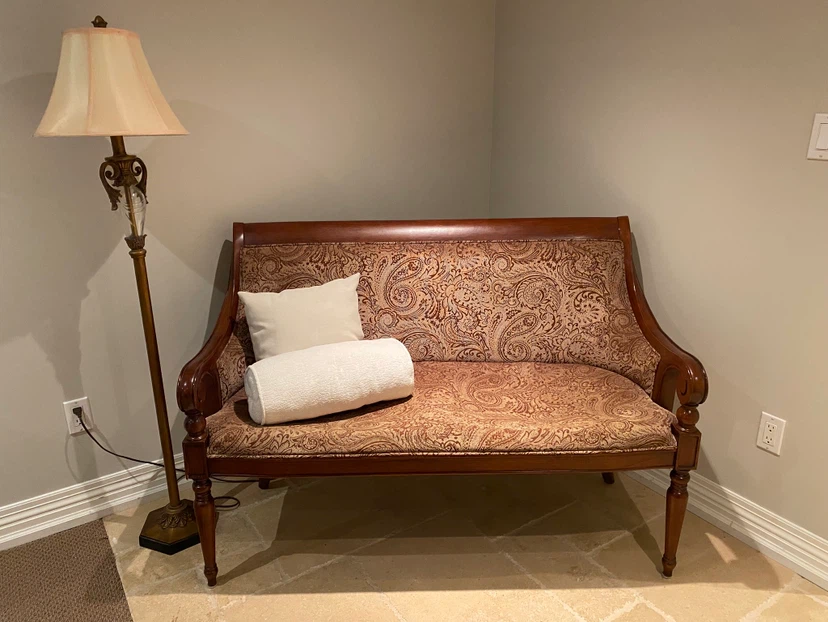 Bombay company ~Vintage Style Paisley Loveseat