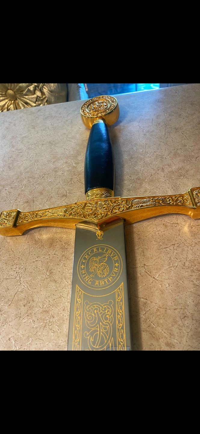 ⚔️Estate Excalibur King Arthur Decorative Sword - photo 2
