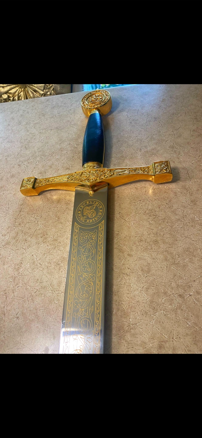 ⚔️Estate Excalibur King Arthur Decorative Sword - photo 5