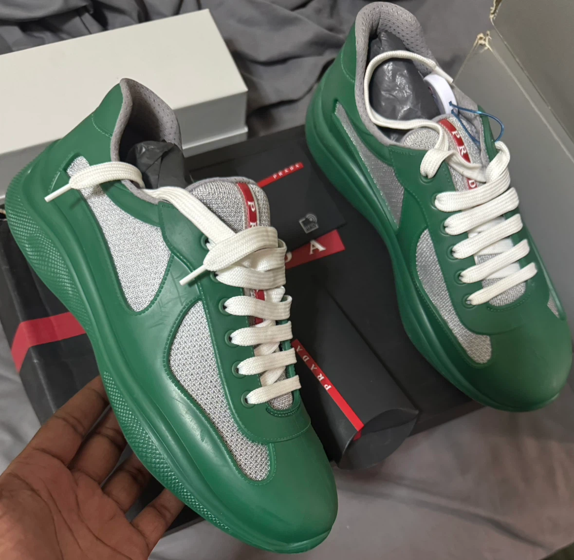 Prada Americas Cup Sneakers