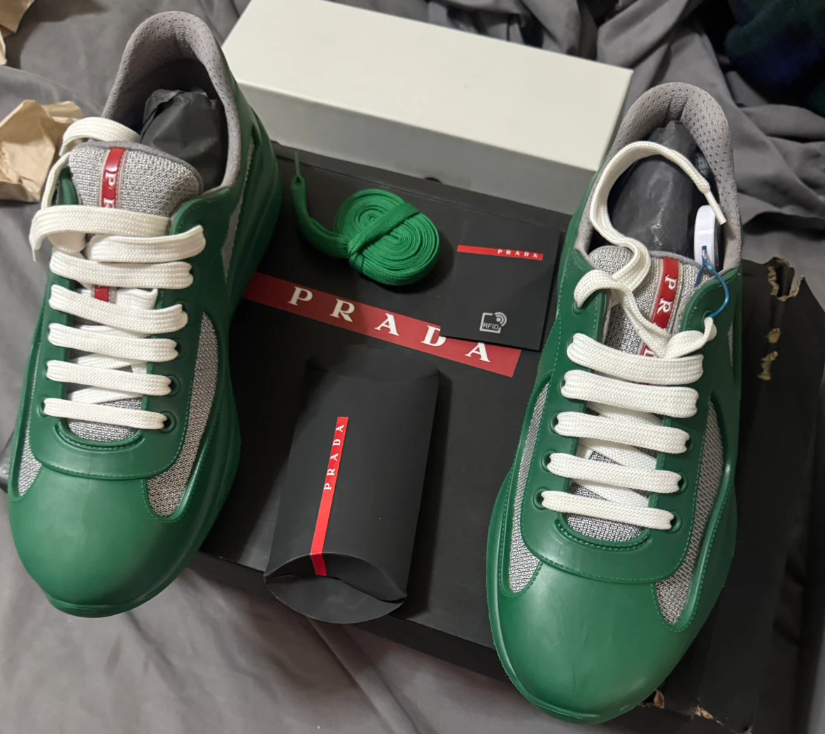 Prada Americas Cup Sneakers - photo 2