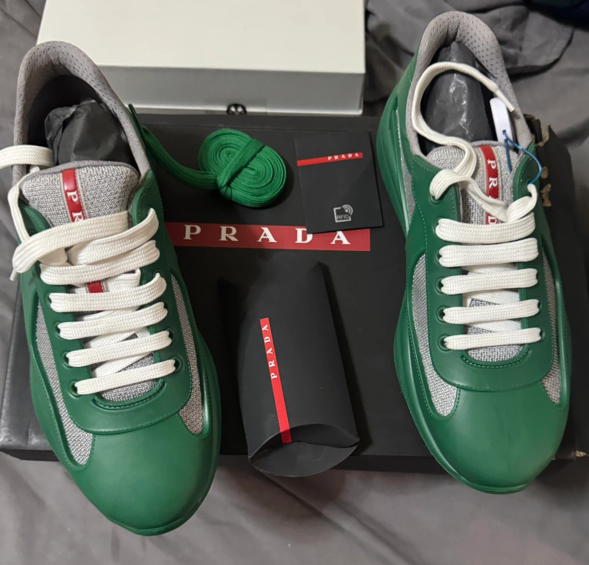 Prada Americas Cup Sneakers - photo 5
