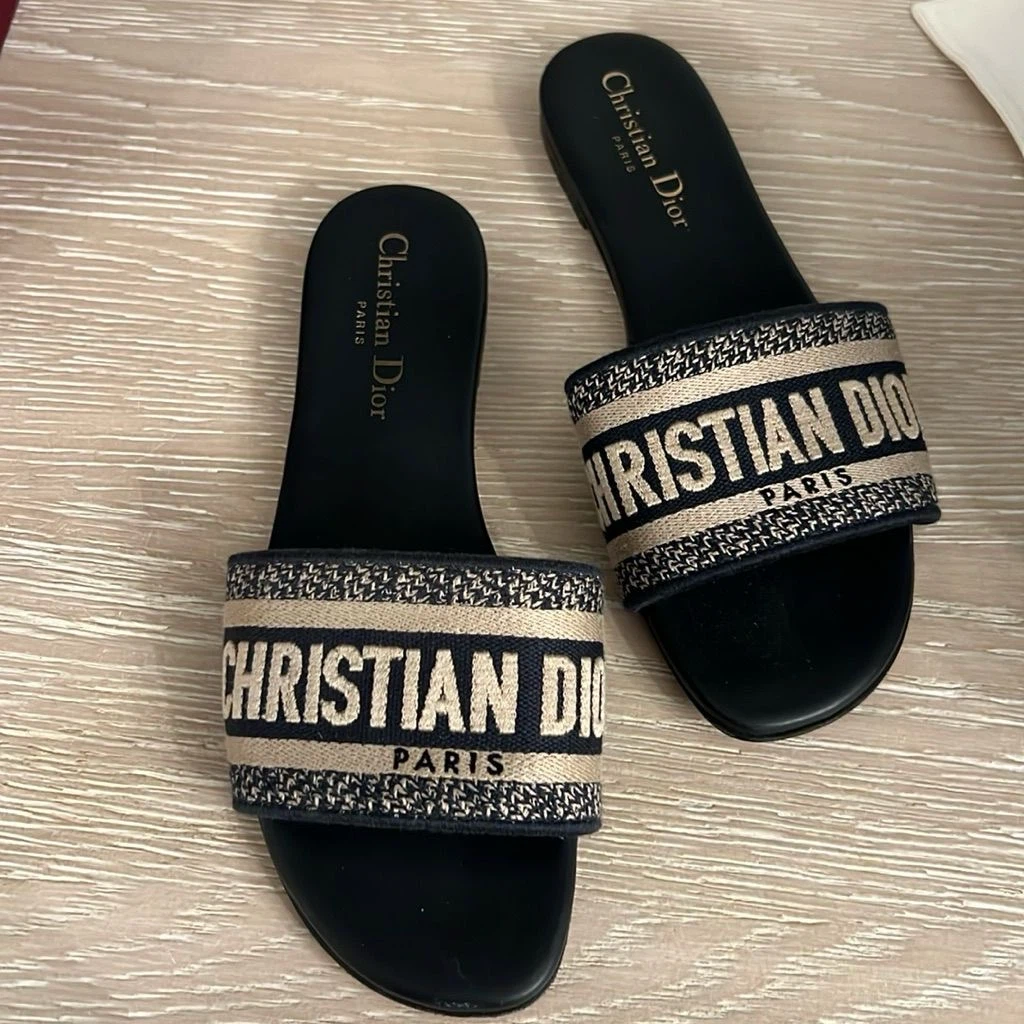 Christian Dior Paris Slide Sandals