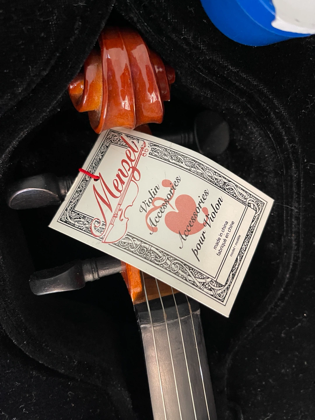 Menzel Violin with Bow and Case