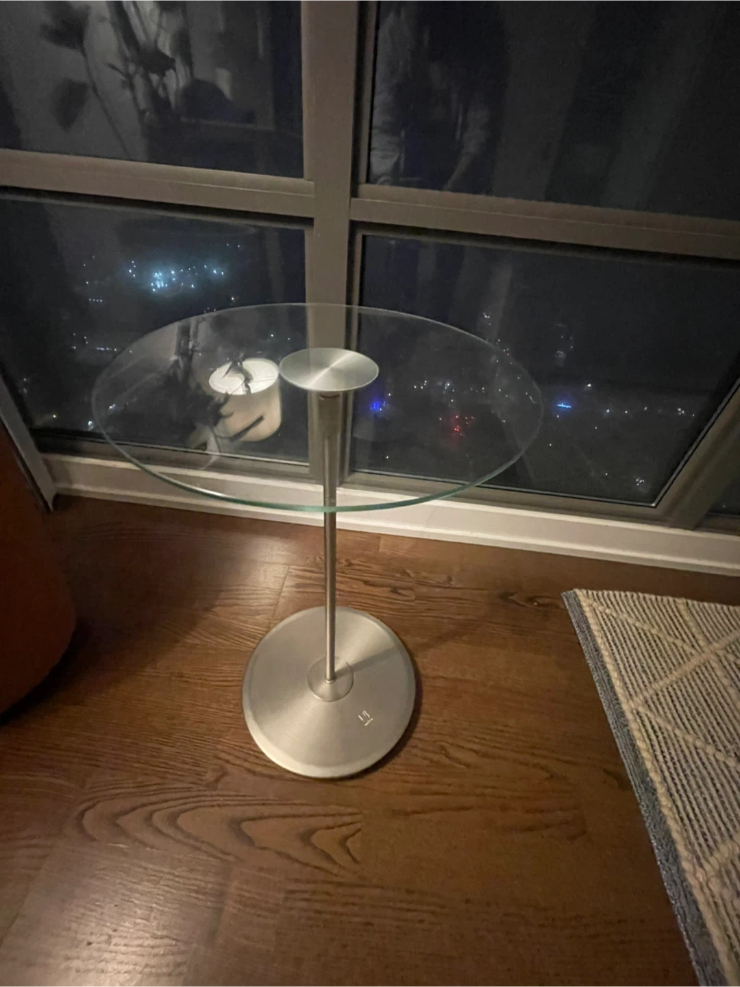 Umbra glass side table - photo 2