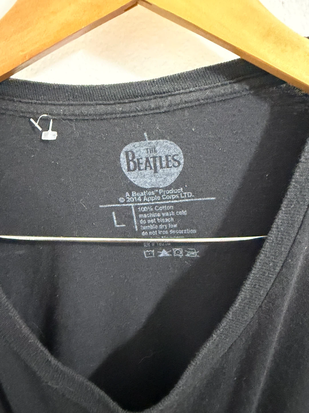 The Beatles Black T-Shirt - photo 2