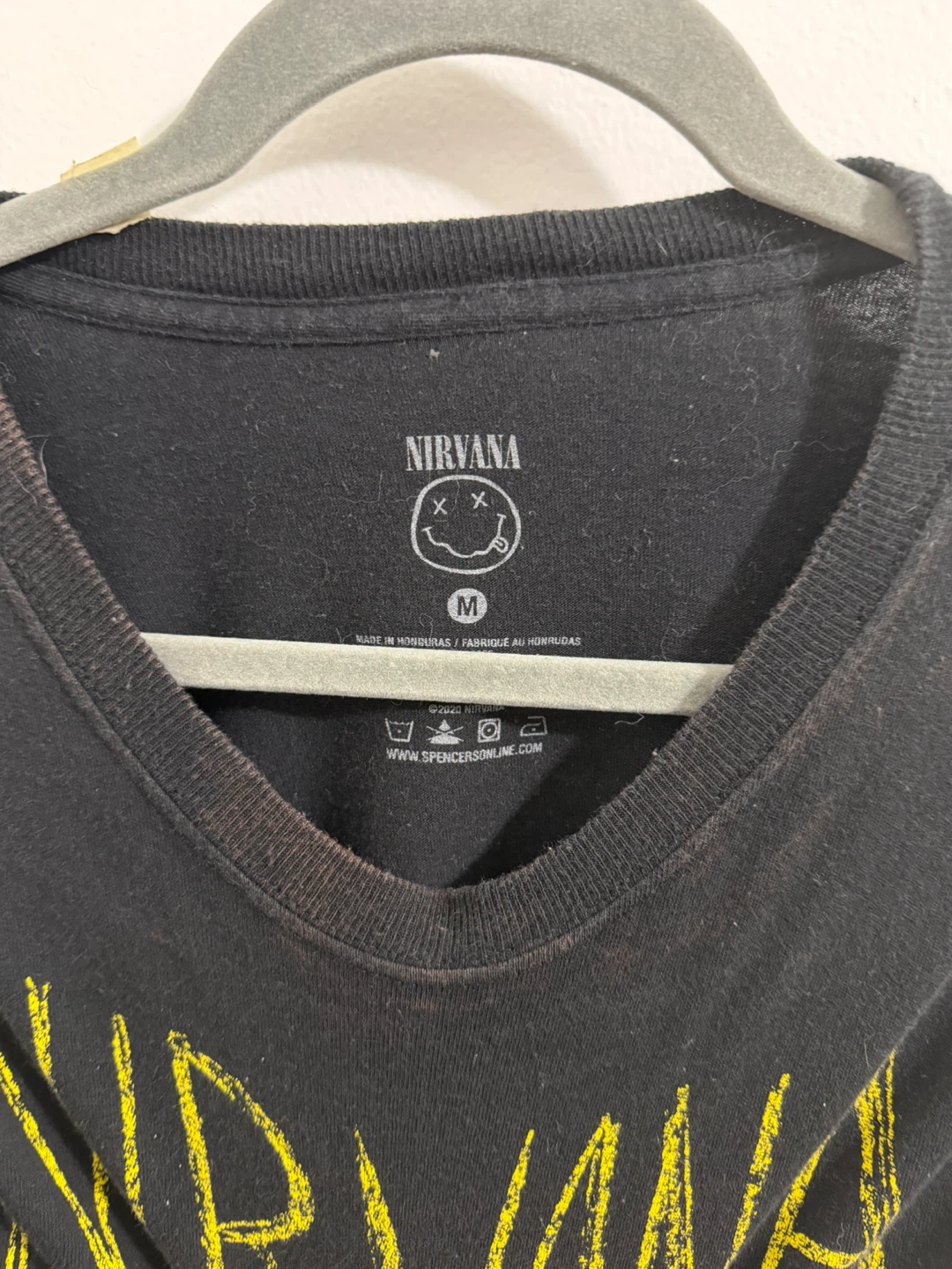 Nirvana Graphic T-Shirt - Black, Medium - photo 2
