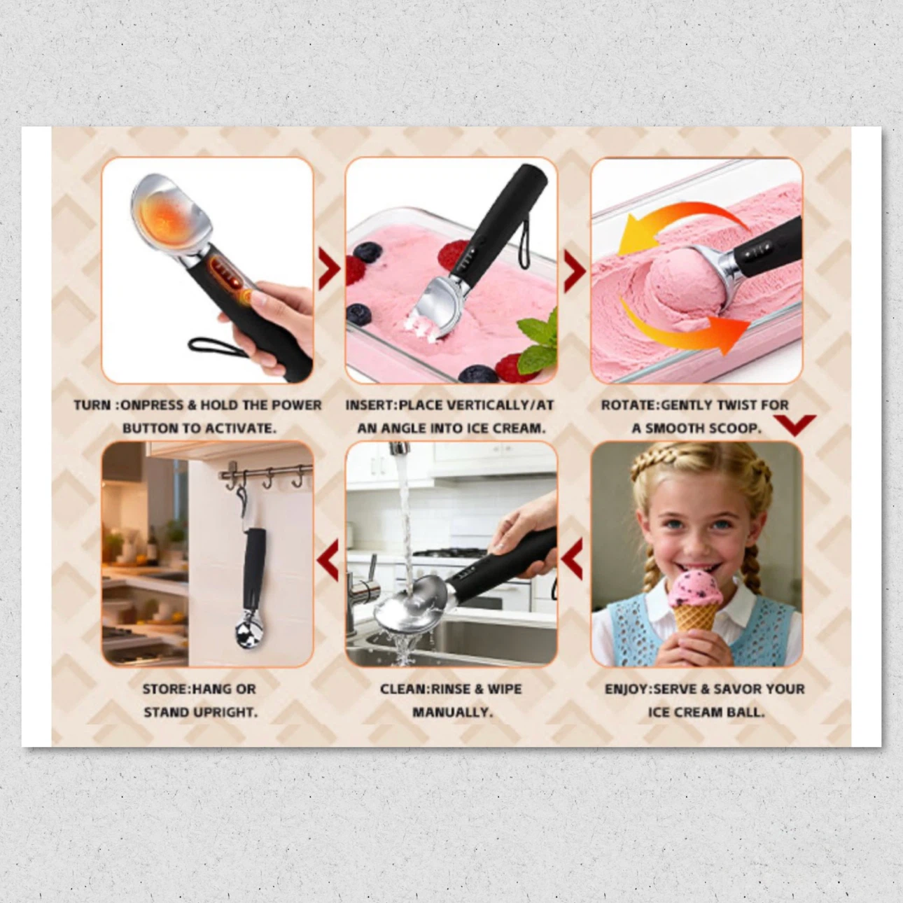 Brand new Electric Ice Cream Scoop - photo 5