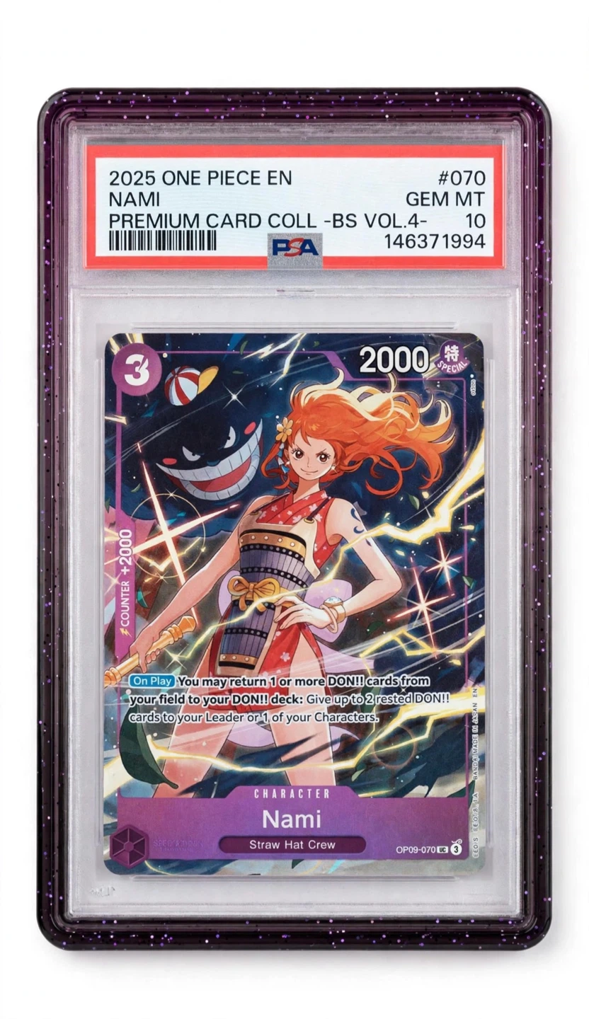PSA Graded One Piece Card Bundle